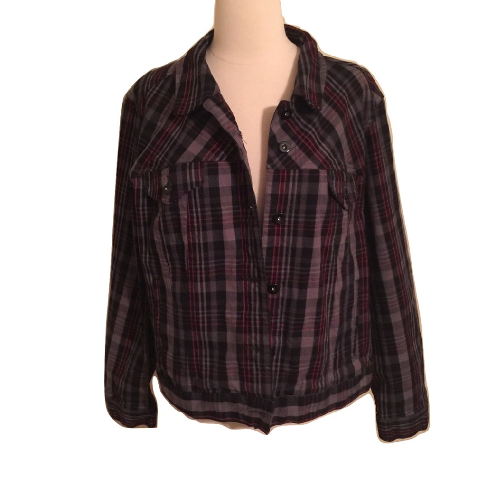 Cato Plaid Jacket 18/20W